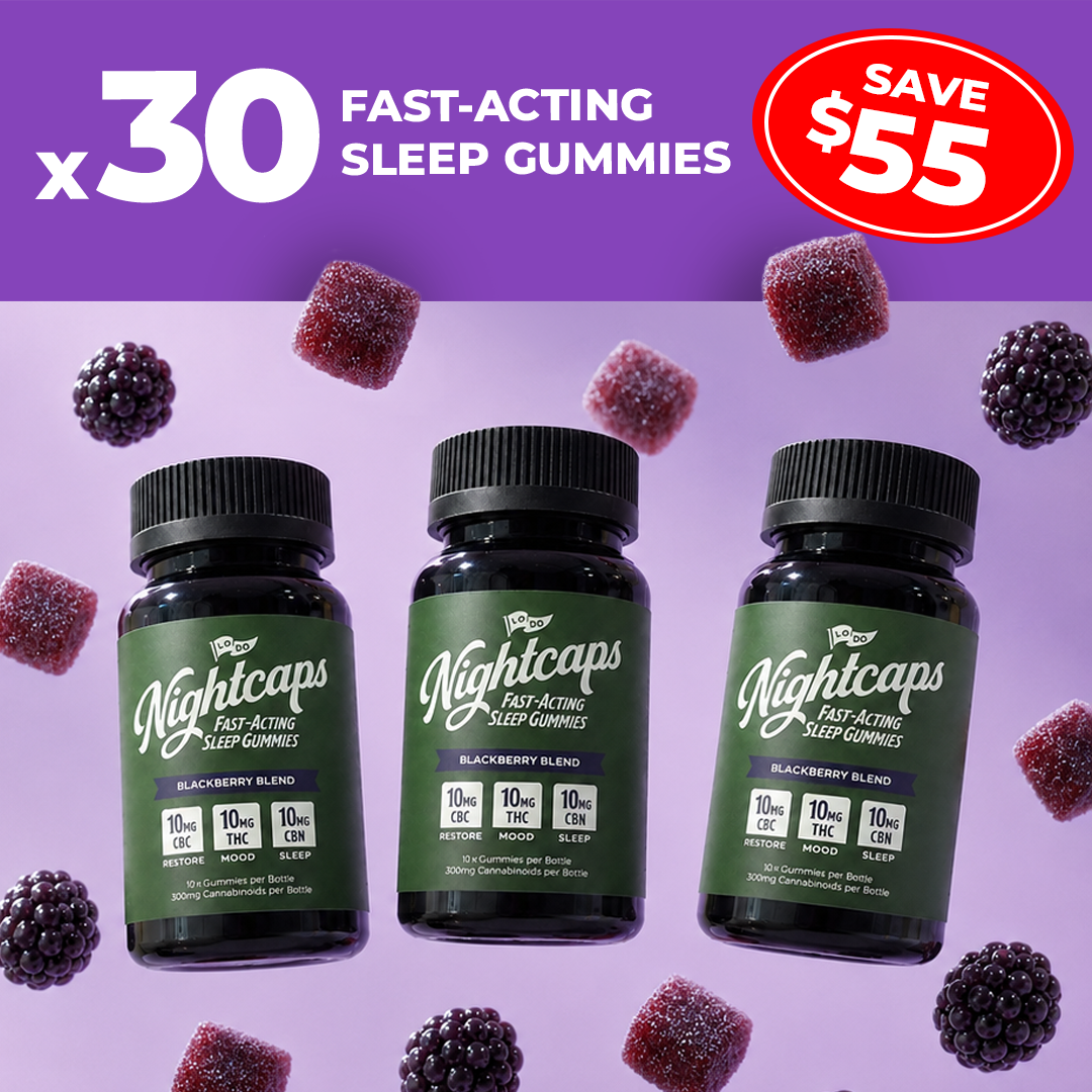 Fast-Acting Sleep Gummies (30 Pack)